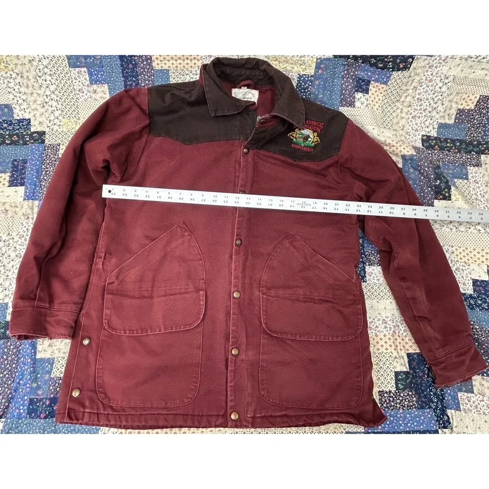 Maroon Brassada Elk Breeders Association Jacket